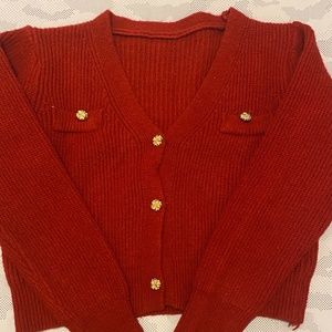 Red christmas sweater